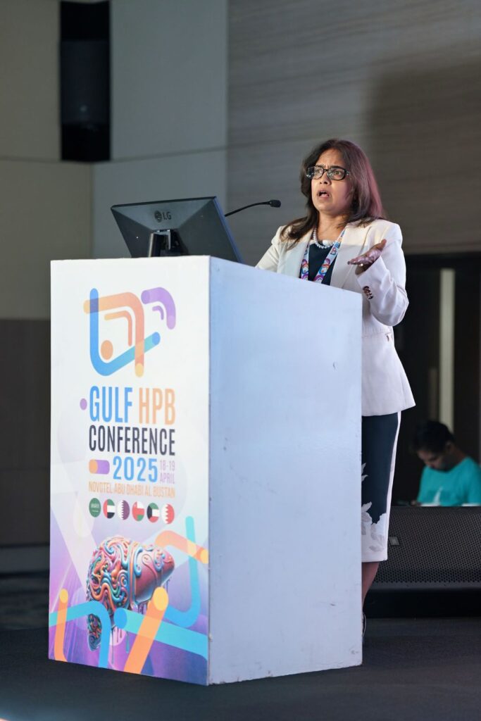 Dr Ritu Khare, was acknowledged for her contribution as a faculty in Gulf HPB conference WhatsApp Image 2025 04 26 at 23.25.41 1 683x1024 - Dr Ritu Khare, was acknowledged for her contribution as a faculty in Gulf HPB conference